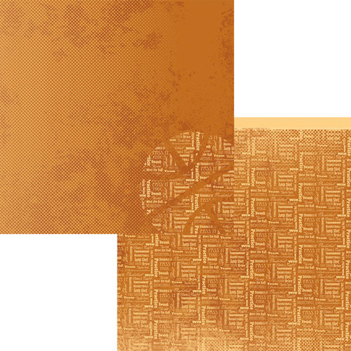 Moxxie - Basketball Collection - 12 x 12 Double Sided Paper - Dribble