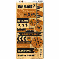 Moxxie - Basketball Collection - Cardstock Stickers