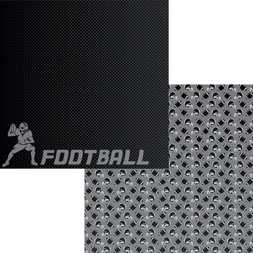 Moxxie - The Big Game Collection - 12 x 12 Double Sided Paper - Football
