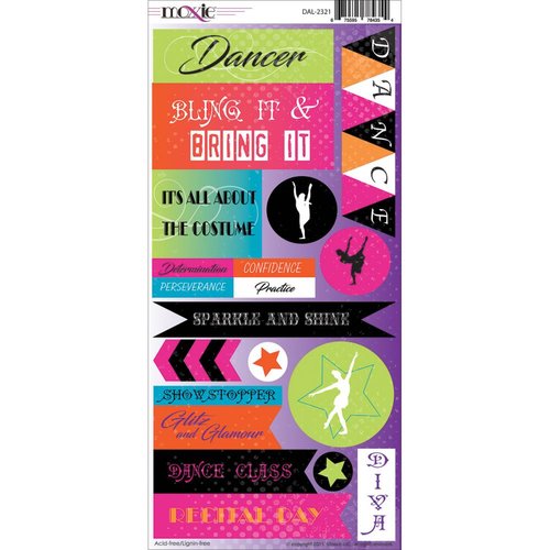 Moxxie - Dance Life Collection - Cardstock Stickers