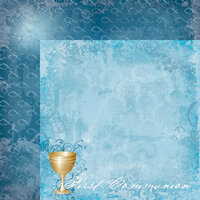 Moxxie - Faith Collection - 12 x 12 Double Sided Paper - First Communion
