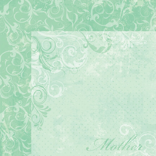 Moxxie - Forever Family Collection - 12 x 12 Double Sided Paper - Mother