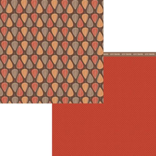 Moxxie - Forever Fall Collection - 12 x 12 Double Sided Paper - Unbeleafable