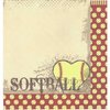 Moxxie - Fastpitch Collection - 12 x 12 Double Sided Paper - Play with Heart