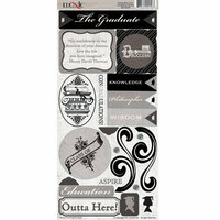 Graduation Day - Cardstock Stickers - Elements by Moxxie