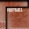 Moxxie - Grid Iron Collection - 12 x 12 Double Sided Paper - Football Title