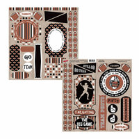 Moxxie - Grid Iron Collection - Cardstock Die Cuts