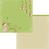 Moxxie - Happy Pawlidays Collection - Christmas - 12 x 12 Double Sided Paper - Santa's Little Helper