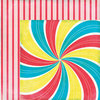 Moxxie - Midway Madness Collection - 12 x 12 Double Sided Paper - Funburst