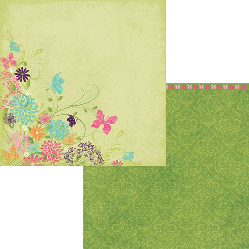 Moxxie - Springtime Collection - 12 x 12 Double Sided Paper - In Bloom