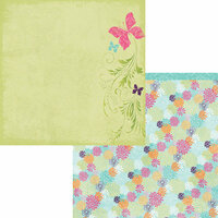 Moxxie - Springtime Collection - 12 x 12 Double Sided Paper - Take Flight
