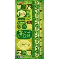 Moxxie - St. Patrick's Day Collection - Cardstock Stickers - Elements