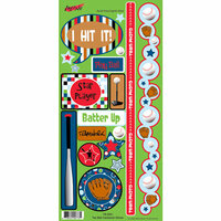 Moxxie - Tee Ball Collection - Cardstock Stickers - Elements