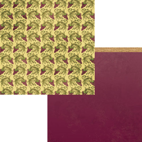 Moxxie - Winery Collection - 12 x 12 Double Sided Paper - Vineyard