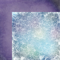 Moxxie - Winterland Collection - 12 x 12 Double Sided Paper - Below Zero