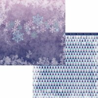 Moxxie - Winterland Collection - 12 x 12 Double Sided Paper - Frozen