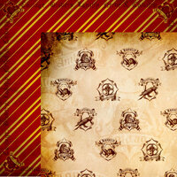 Moxxie - Wizardry Collection - 12 x 12 Double Sided Paper - Loyalty