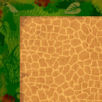 Moxxie - Zoofari Collection - 12 x 12 Double Sided Paper - Wild Wonder