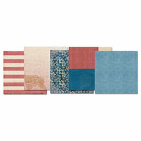 E-Kit Papers (Digital Scrapbooking) - American Made 1