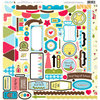 Nikki Sivils - School is Cool Collection - 12 x 12 Cardstock Stickers - Cool Element