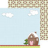 Nikki Sivils - Gingerbread Land Collection - Christmas - 12 x 12 Double Sided Paper - Gingerbread Play