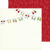 Nikki Sivils - Gingerbread Land Collection - Christmas - 12 x 12 Double Sided Paper - Drying Out