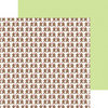 Nikki Sivils - Gingerbread Land Collection - Christmas - 12 x 12 Double Sided Paper - Gingerbread Love