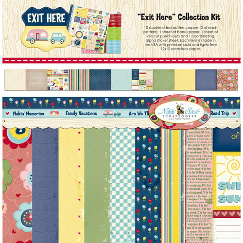 Nikki Sivils - Exit Here Collection - 12 x 12 Collection Kit