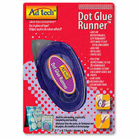 Adhesive Technologies - Dot Glue Runner - Repositionable - 8.75 yards