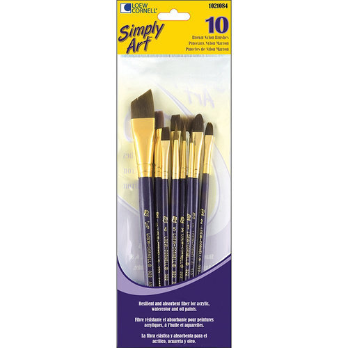 Loew-Cornell - Simply Art - Acrylic Brush Set