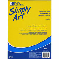 Loew-Cornell - Simply Art - 9 x 12 Watercolor Paper Pad