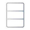 ScrapOnizer - The Clear Solution - Scrapbook and Craft Toolbox - 3 Compartments - Individual Trays
