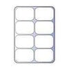 ScrapOnizer - The Clear Solution - Scrapbook and Craft Toolbox - 8 Compartments - Individual Trays