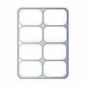 ScrapOnizer - The Clear Solution - Scrapbook and Craft Toolbox - 8 Compartments - Individual Trays