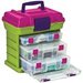 Creative Options - Grab'n Go - 3-By Rack System - Green and Magenta - Medium