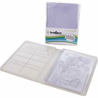 ScrapOnizer - The Clear Solution - 8.5 x 11 Clear File Folders - 2 Pack