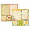 Memory Works - Simple Stories - 100 Days of Summer Collection - 12 x 12 Double Sided Paper - Quote and Photo Mat Elements