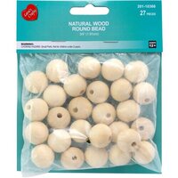 CousinDIY - Wood Beads Value Pack - 27 Pieces