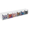 Deflecto - White Interlocking Craft Storage Tilt Bin - 6 Bins