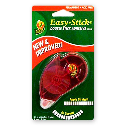 Duck Brand Adhesive - by Henkel - Double Stick Adhesive Roller - Permanent