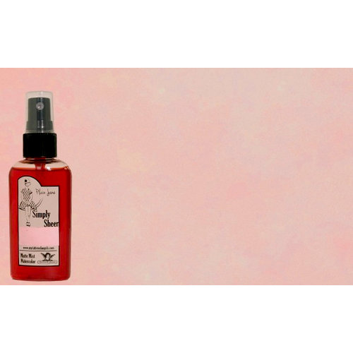 Tattered Angels - Plain Jane Collection - Simply Sheer - Watercolor Matte Mist - 2 Ounce Bottle - Pink