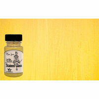 Tattered Angels - Plain Jane Collection - Stained Glass - Semi Matte Glaze - 1.35 Ounce Bottle - Yellow