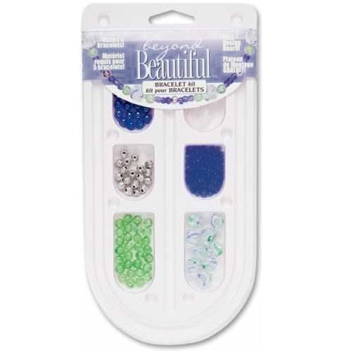 Cousin - Beyond Beautiful Collection - Jewelry - Bracelet Kit - Blue and Green