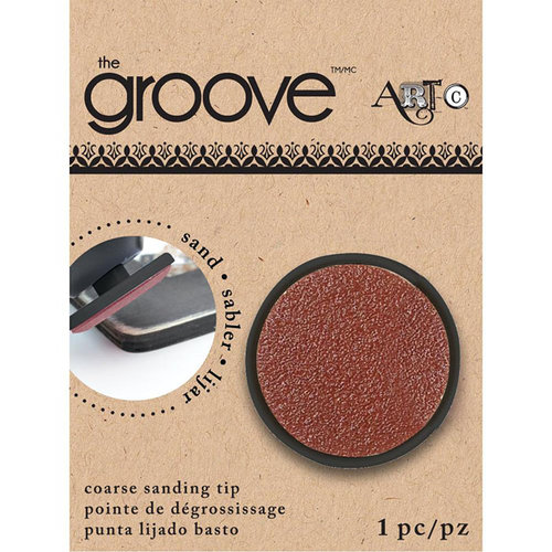 Art-C - Groove Tool - Replacement Tip - Coarse Sandpaper