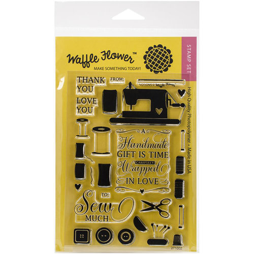 Waffle Flower Crafts - Clear Acrylic Stamps - Notions