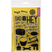 Waffle Flower Crafts - Clear Acrylic Stamps - Hey Mr