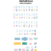 Provo Craft - Cricut Personal Electronic Cutting System - Alphalicious - Alphabet Cartridge