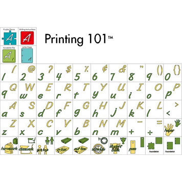 Provo Craft - Cricut Personal Electronic Cutting System - Printing 101 - Classmate Cartridge, CLEARANCE