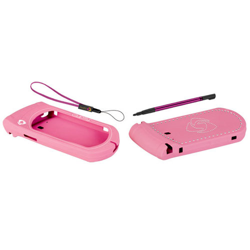 Provo Craft - Gypsy - Silicone Sleeve Set - Pink with White Crown