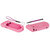 Provo Craft - Gypsy - Silicone Sleeve Set - Pink with White Crown